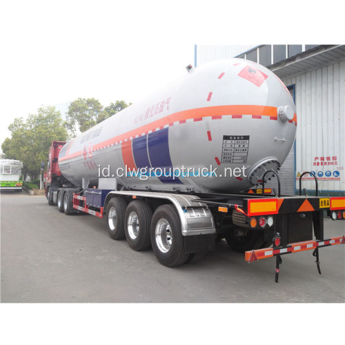 60000 liter Trailer Tangki Bahan Bakar Minyak Tanker Truk